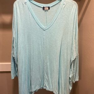 Light blue long sleeve shirt